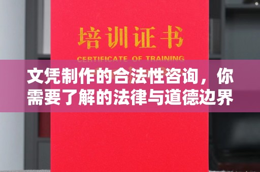 丹棱文凭制作的合法性咨询，你需要了解的法律与道德边界
