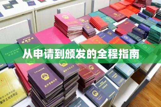 丹棱从申请到颁发的全程指南