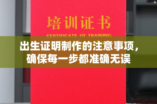 丹棱出生证明制作的注意事项，确保每一步都准确无误