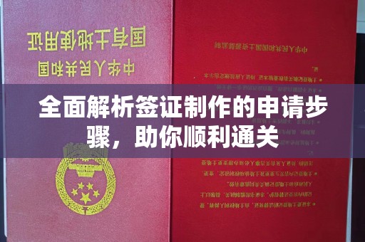 丹棱全面解析签证制作的申请步骤，助你顺利通关